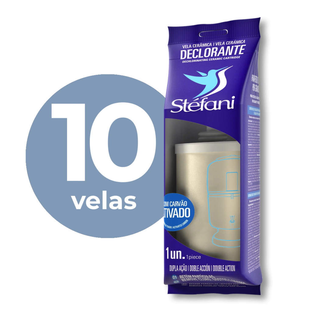 Caixa com 10 - Vela Declorante