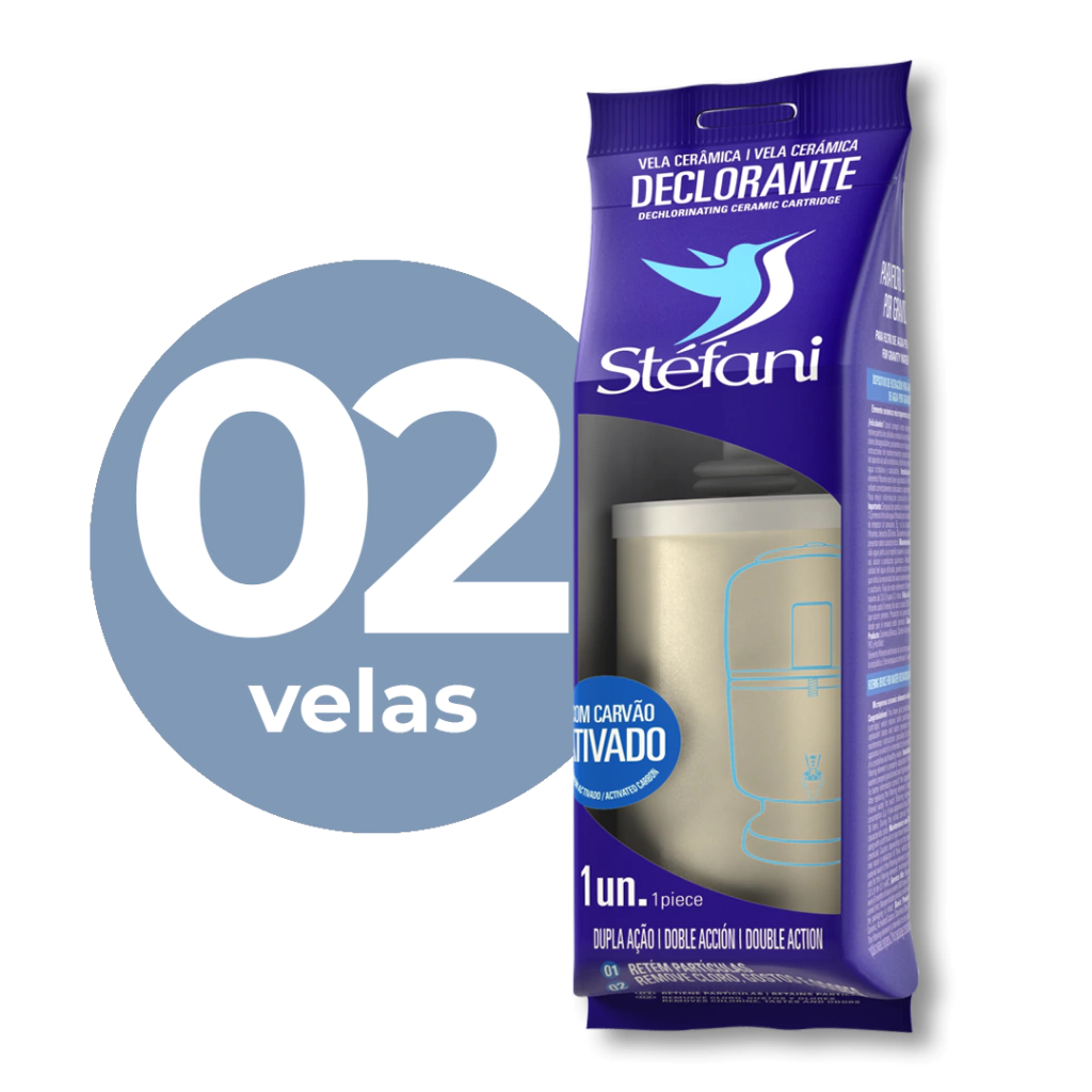 Caixa com 2 - Vela Declorante