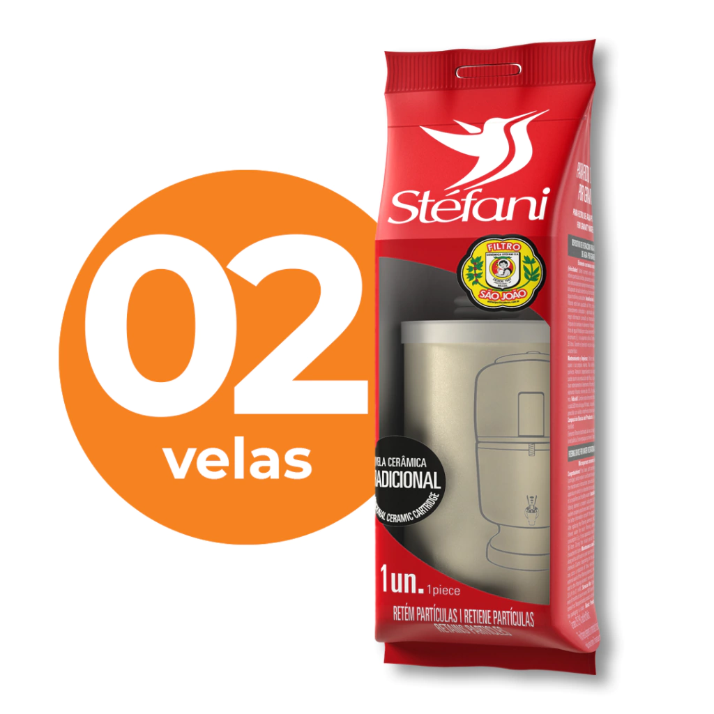 Caixa com 2 - Vela Tradicional