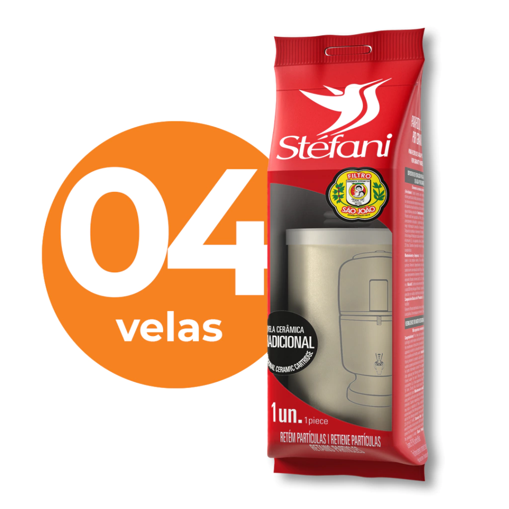 Caixa com 4 - Vela Tradicional